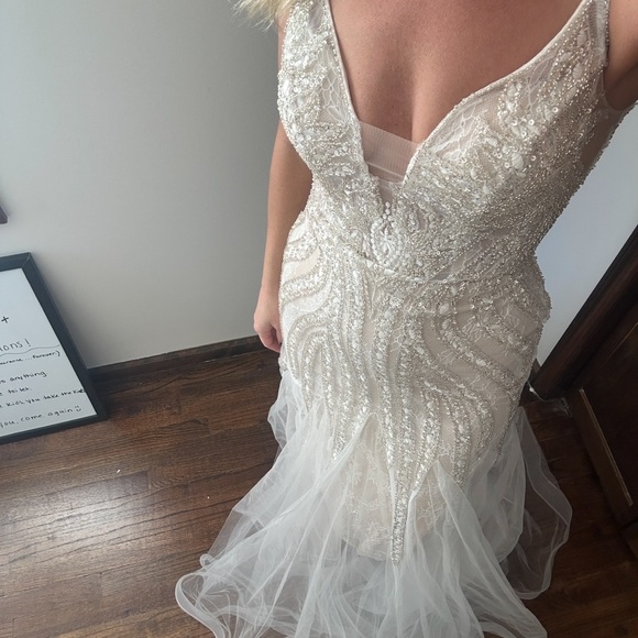 Cinderella Divine Beige Dress - Picture 7 of 7